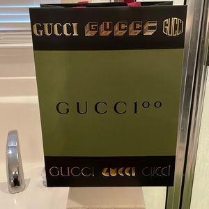 Authentic Gucci shopping bag